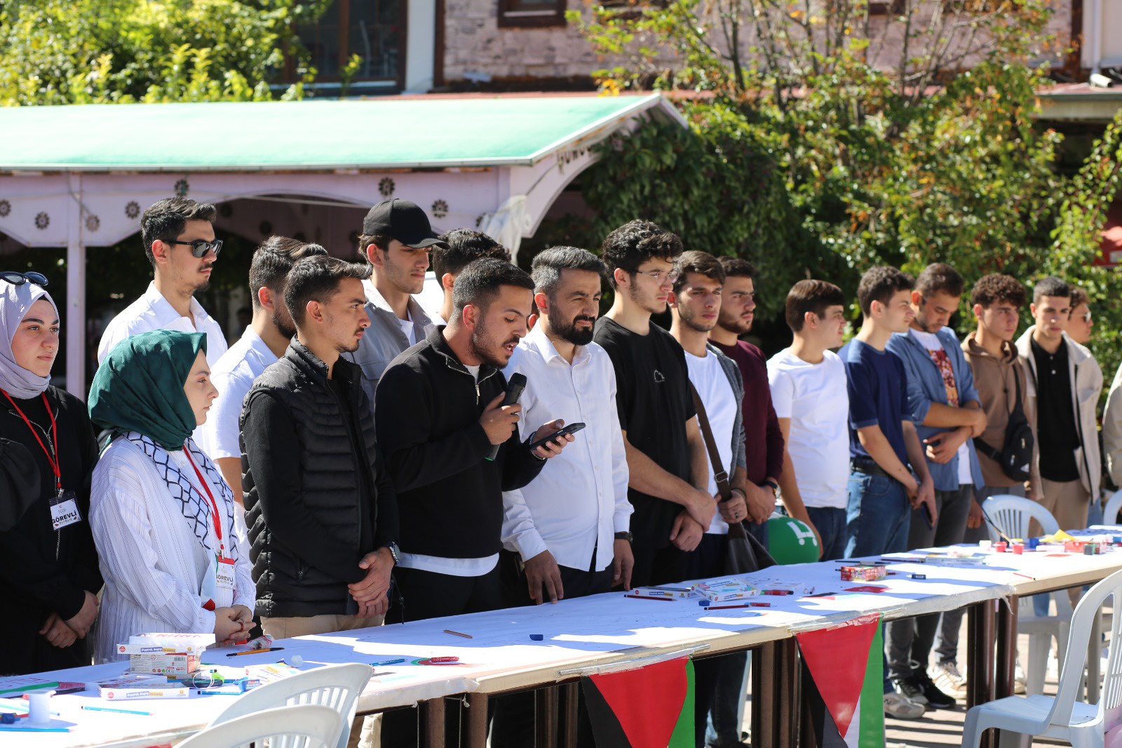 Gümüşhane'de "Filistinli Çocuklar için çiz" etkinliği düzenlendi 14