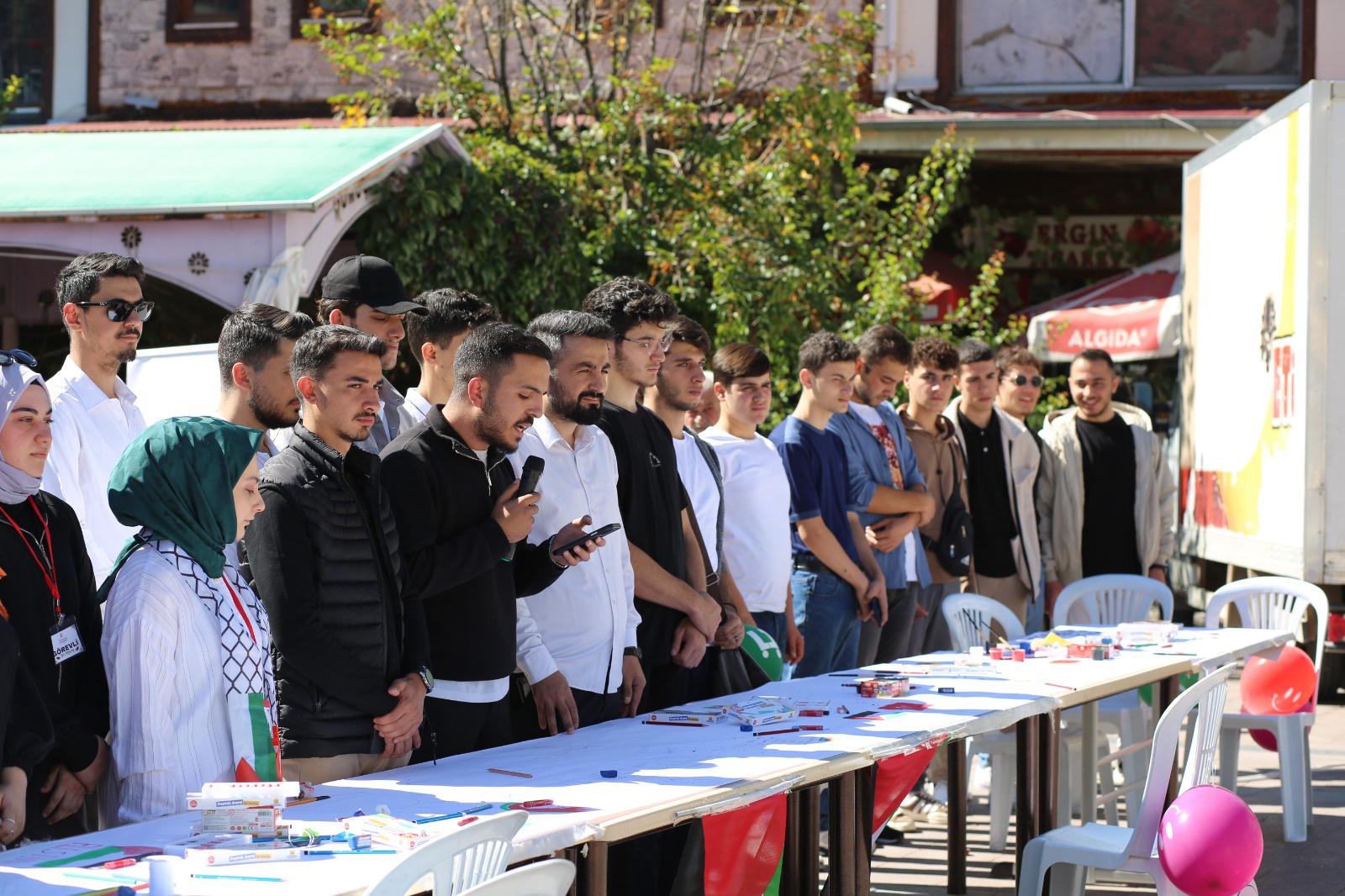 Gümüşhane'de "Filistinli Çocuklar için çiz" etkinliği düzenlendi 5
