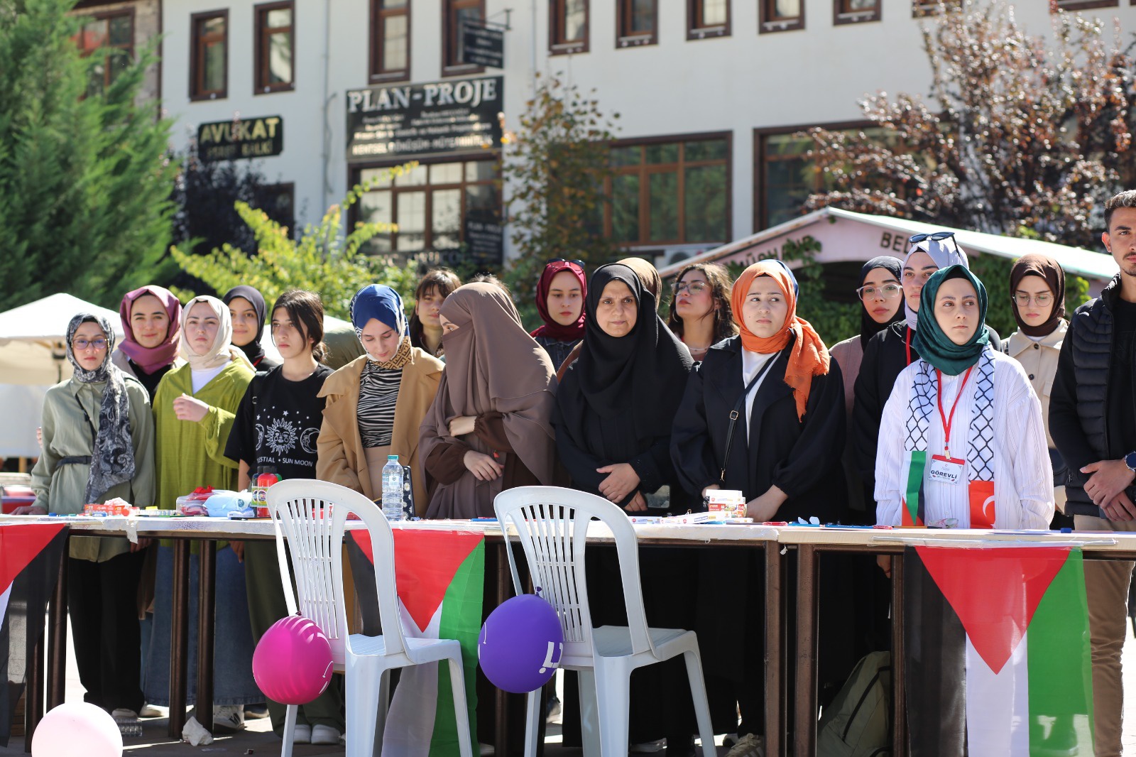 Gümüşhane'de "Filistinli Çocuklar için çiz" etkinliği düzenlendi 6