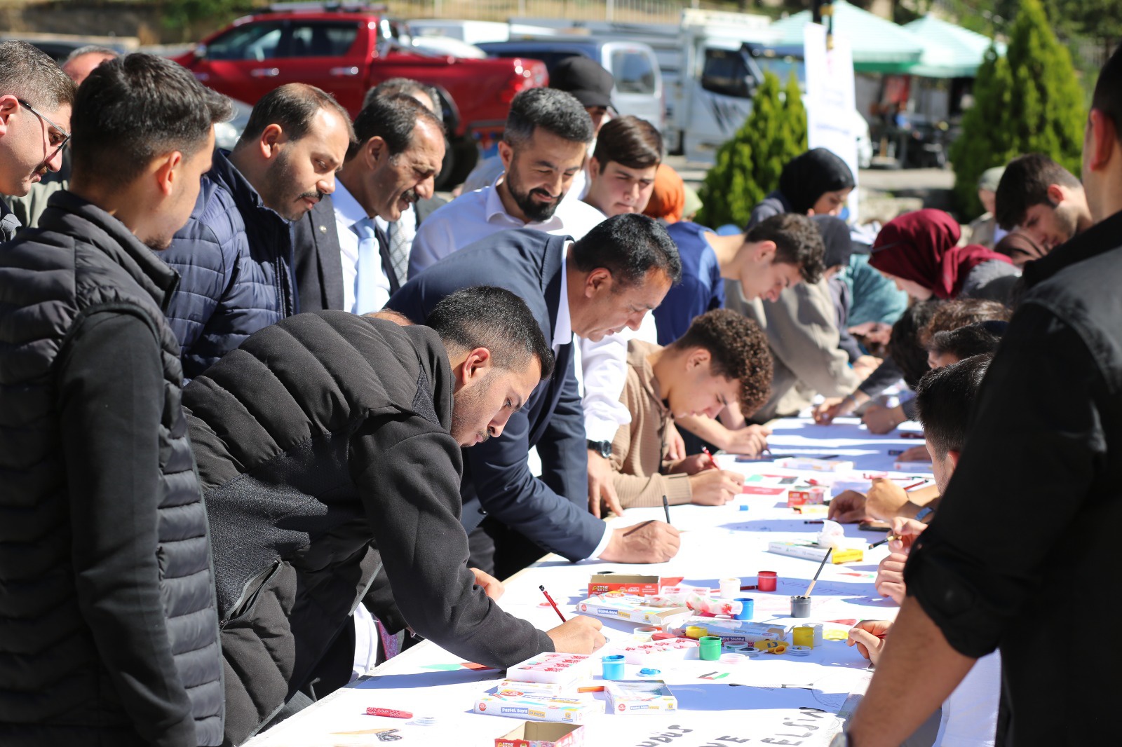 Gümüşhane'de "Filistinli Çocuklar için çiz" etkinliği düzenlendi 22