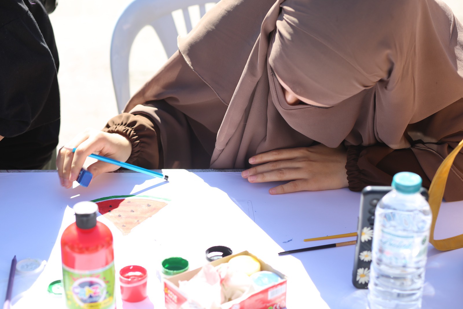 Gümüşhane'de "Filistinli Çocuklar için çiz" etkinliği düzenlendi 21