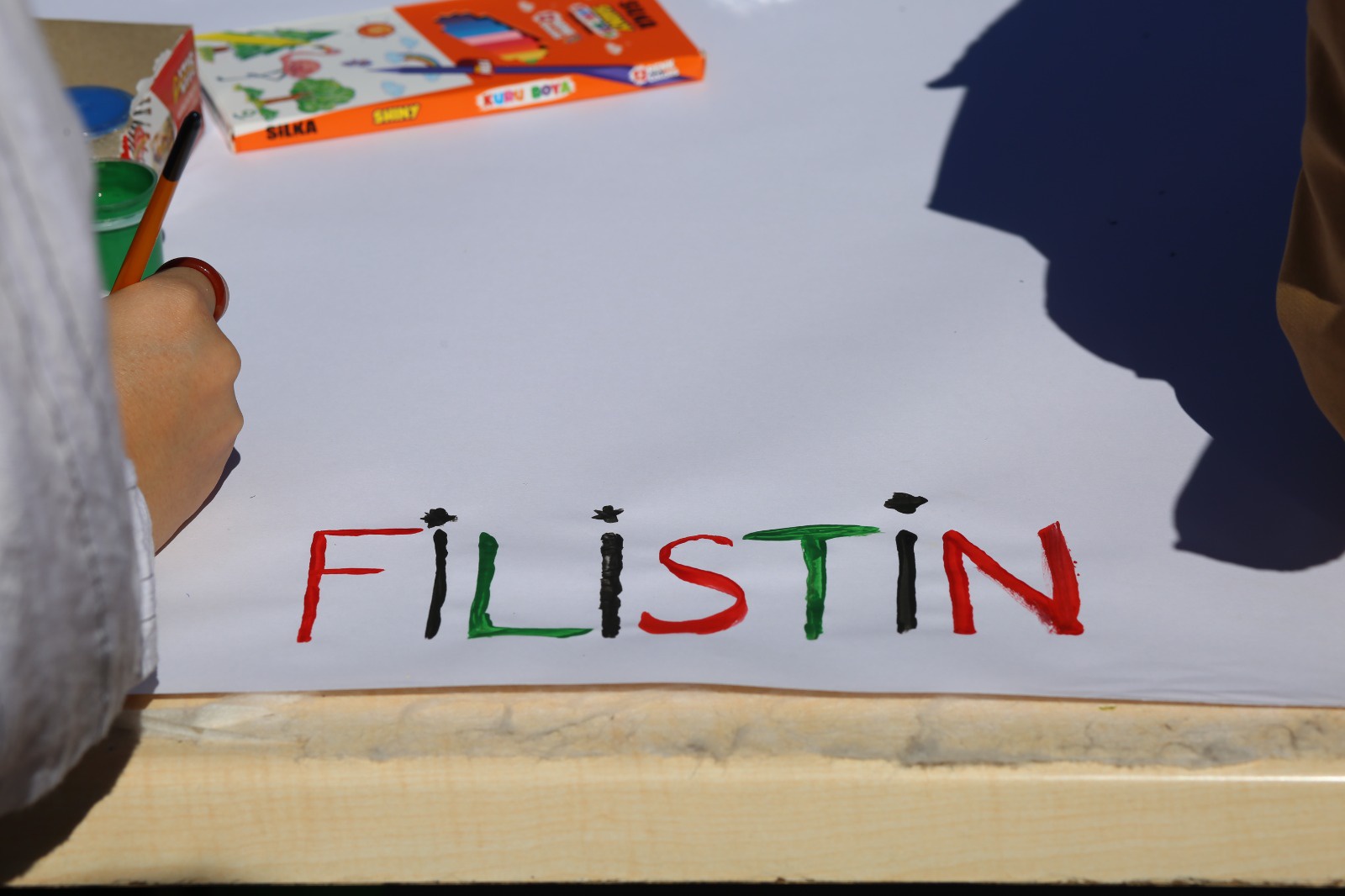 Gümüşhane'de "Filistinli Çocuklar için çiz" etkinliği düzenlendi 1