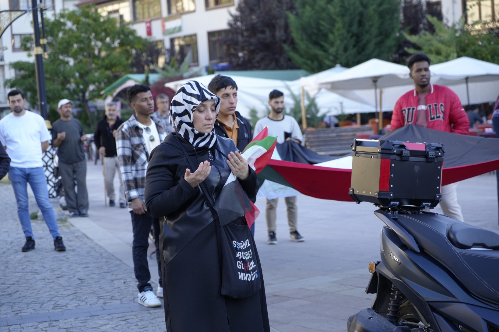 Gümüşhaneliler Filistin’e destek için yürüdü  5