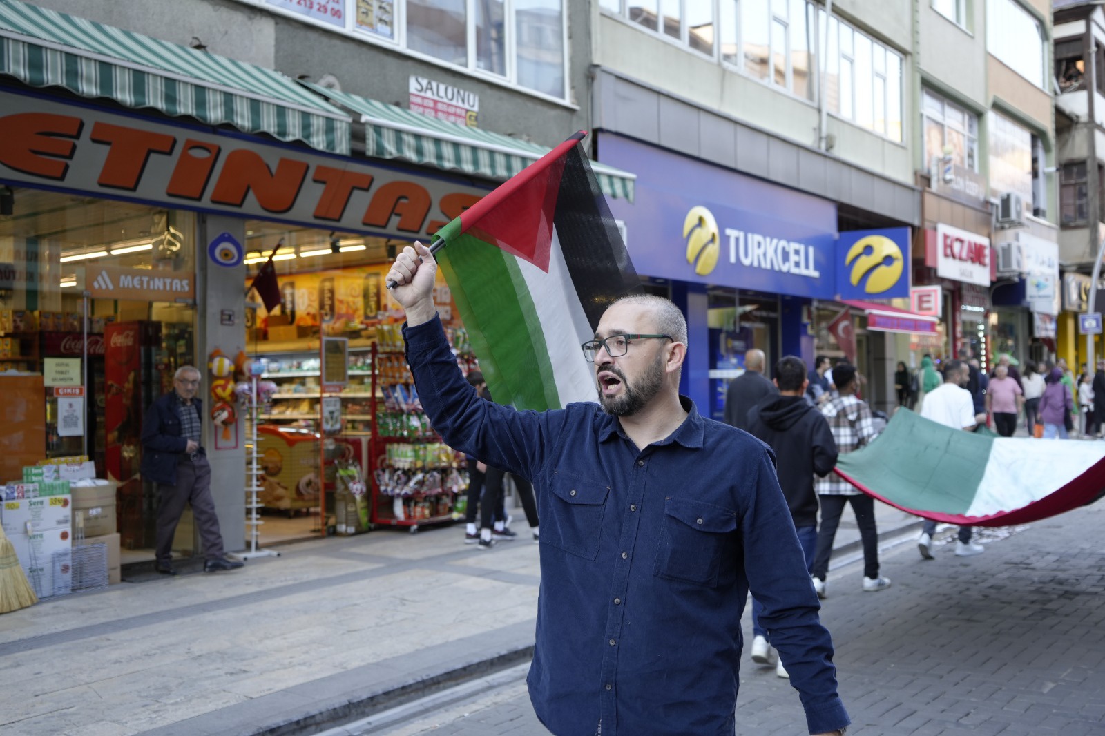 Gümüşhaneliler Filistin’e destek için yürüdü  3