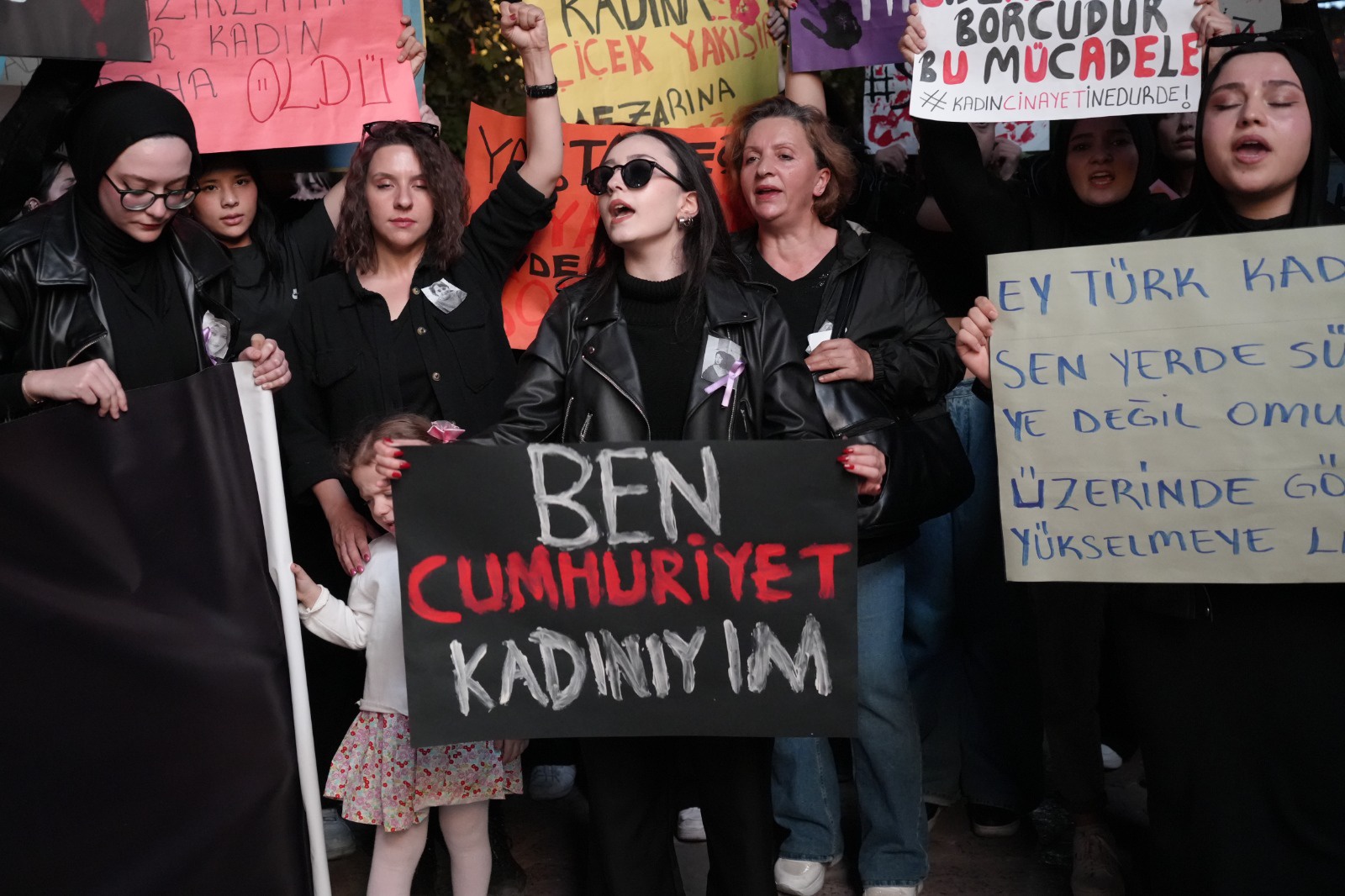 Gümüşhane’de kadınlar şiddete dur demek için yürüdü 7