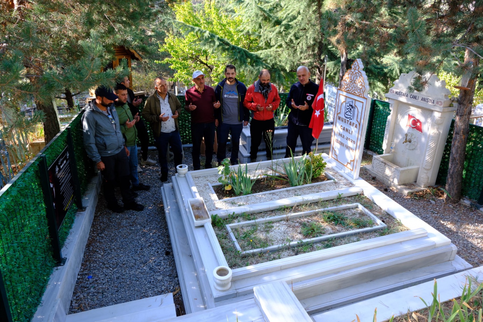 Mustafa Canlı anısına ahde vefa yürüyüşü gerçekleştirildi 3