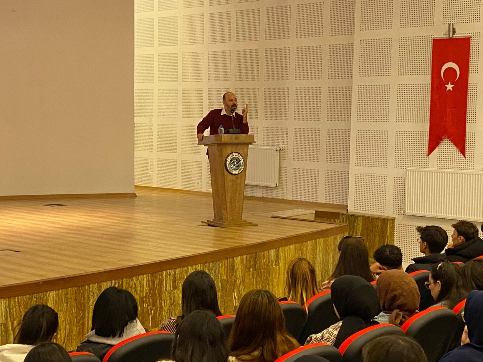 Şiran MYO’da afetlere hazırlık söyleşileri 4