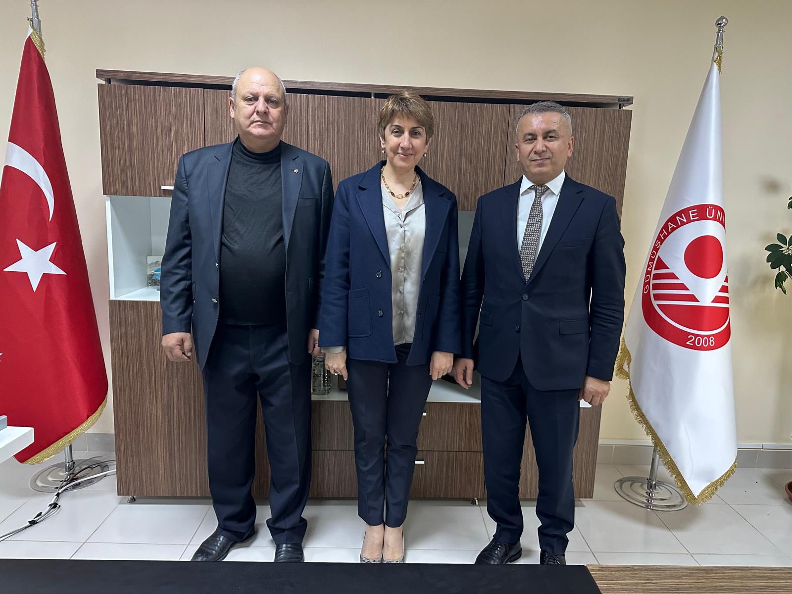 GÜSİAD Genel Başkanı Yüksel Yalçın, Tarım ve Turizm Paneli için Gümüşhane’de 10