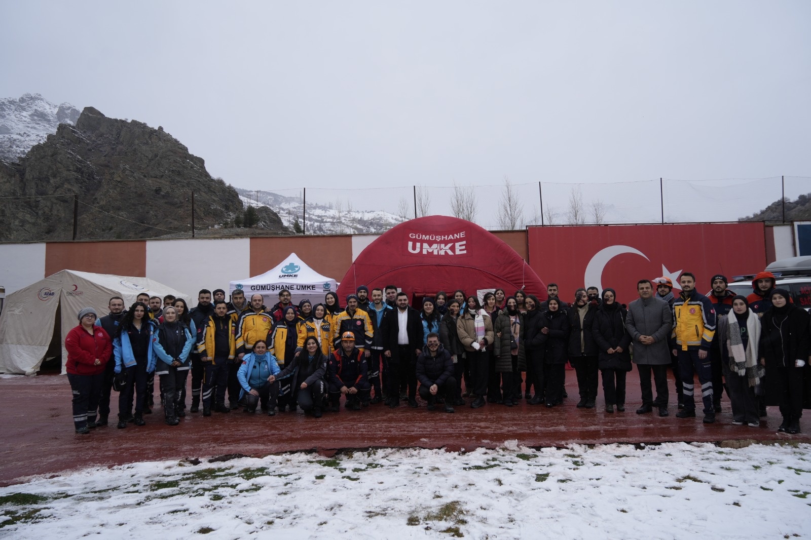 Gümüşhane’de deprem tatbikatı gerçekleştirildi  1