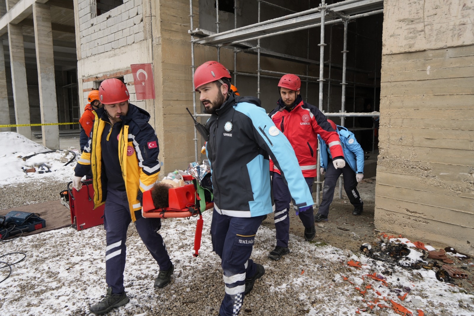 Gümüşhane’de deprem tatbikatı gerçekleştirildi  7