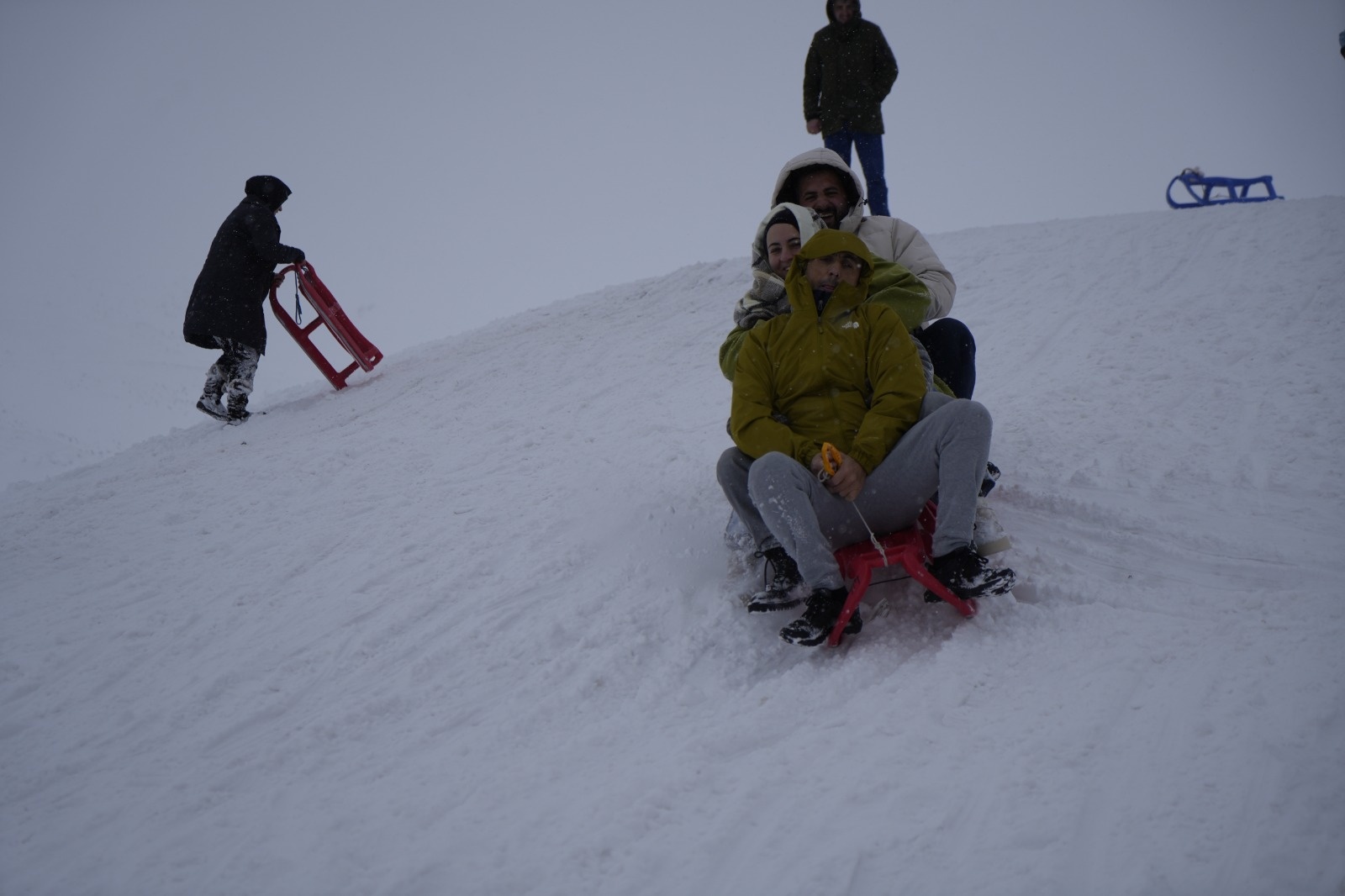Zigana Dağı sömestr tatiliyle birlikte ziyaretçi akınına uğradı 1