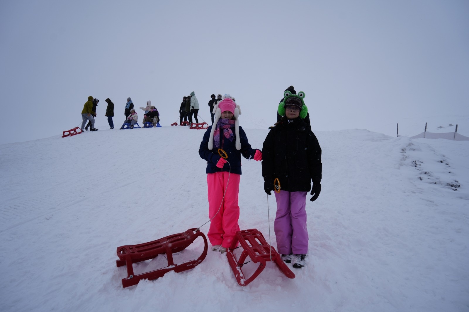 Zigana Dağı sömestr tatiliyle birlikte ziyaretçi akınına uğradı 3