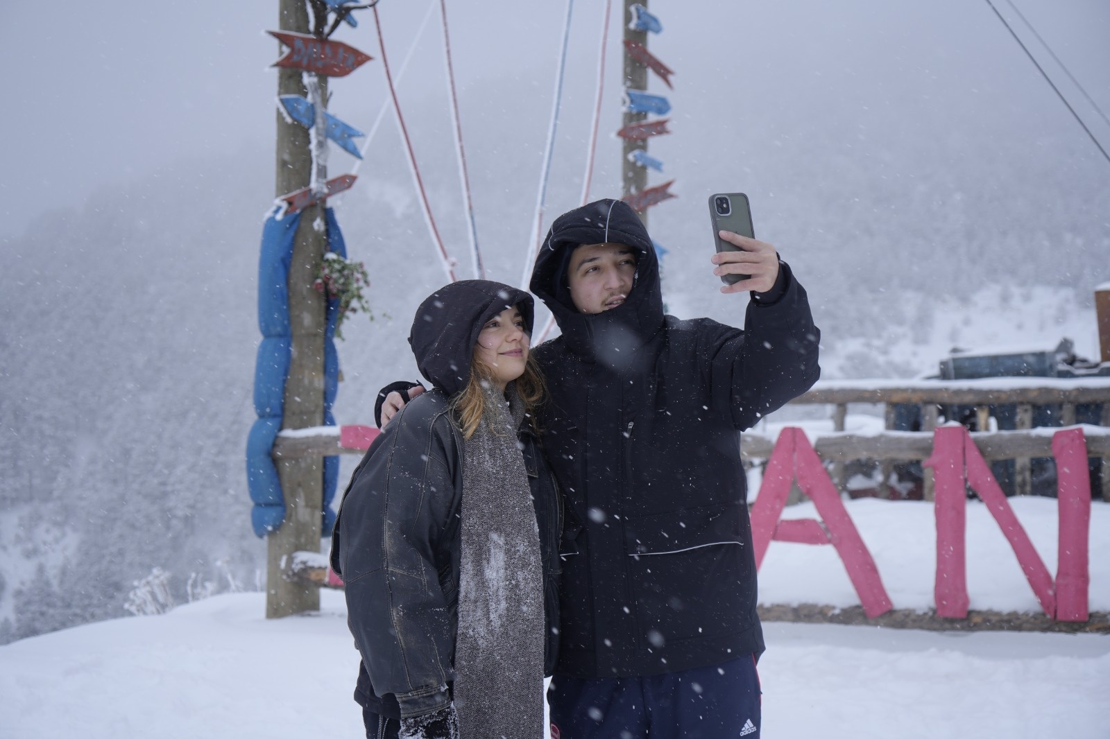 Zigana Dağı sömestr tatiliyle birlikte ziyaretçi akınına uğradı 8