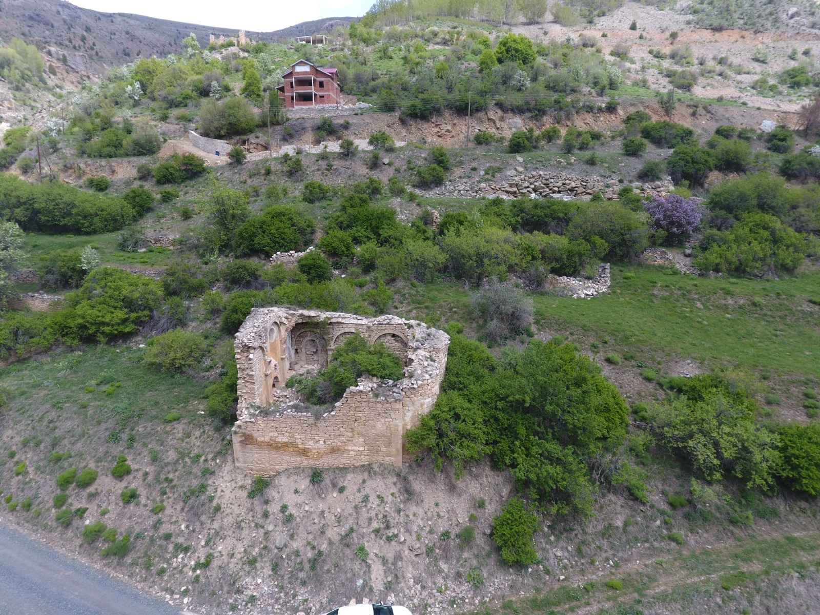 Kurum Vadisindeki tarihi yapılar 'Akıllı Şehir' mantığıyla inşa edilmiş 9