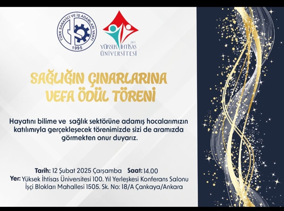 Prof. Dr. Ayla San’a büyük onur 2