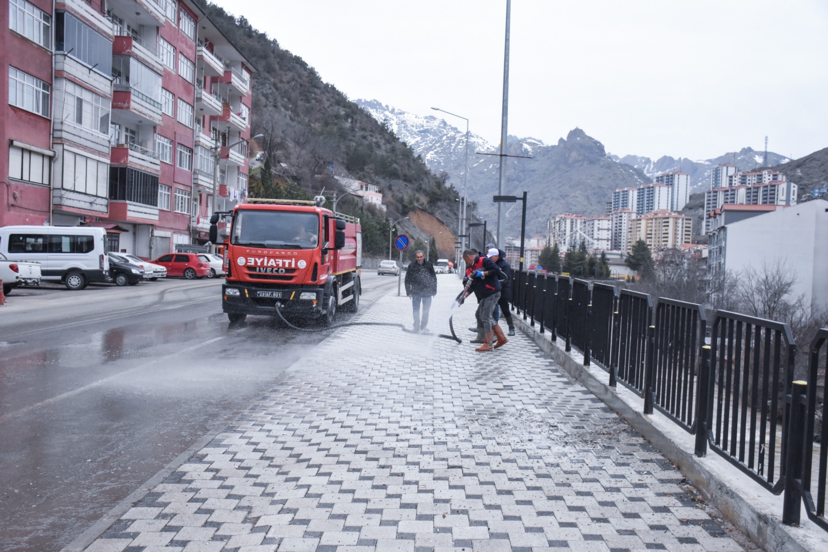 Caddeler temizleniyor 7