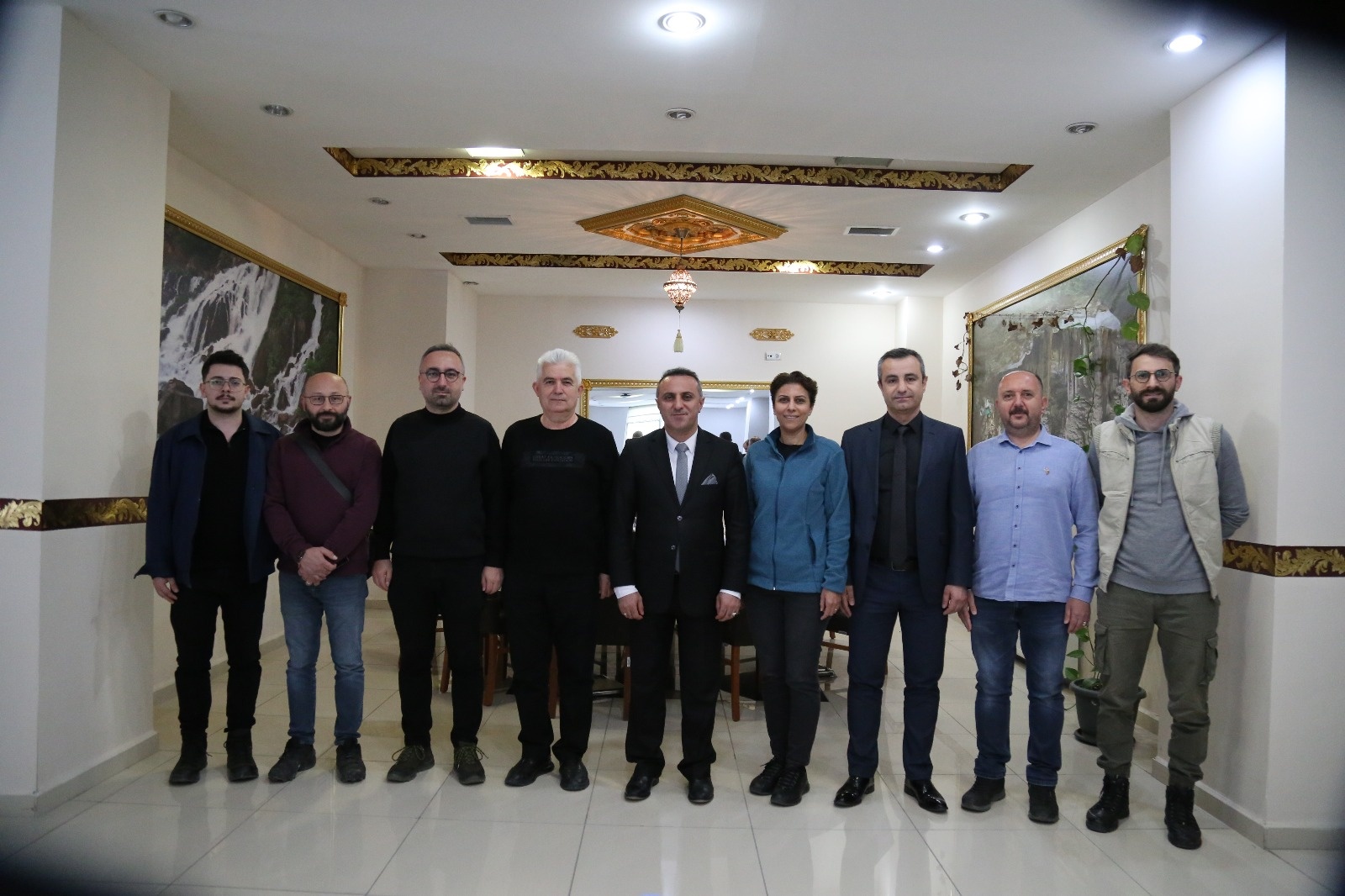 Rektör Yıldız davet etti heyelan araştırma ekibi Kürtün’e geldi 1