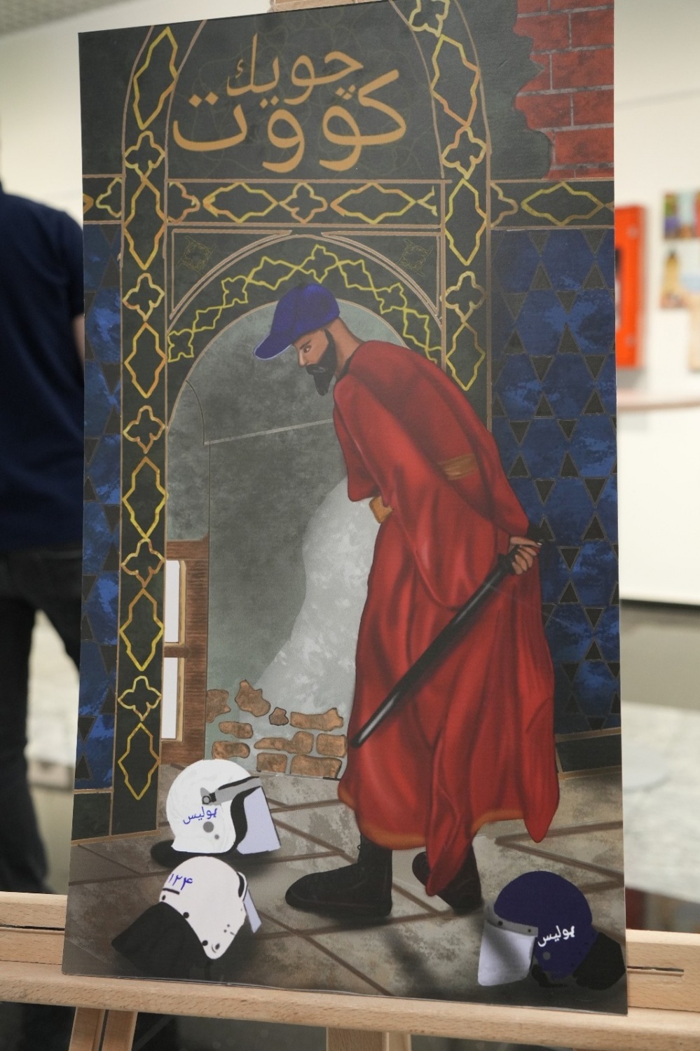 Gümüşhane’de polis memurlarından ‘Polisin Sanat Yönü’ sergisi 6