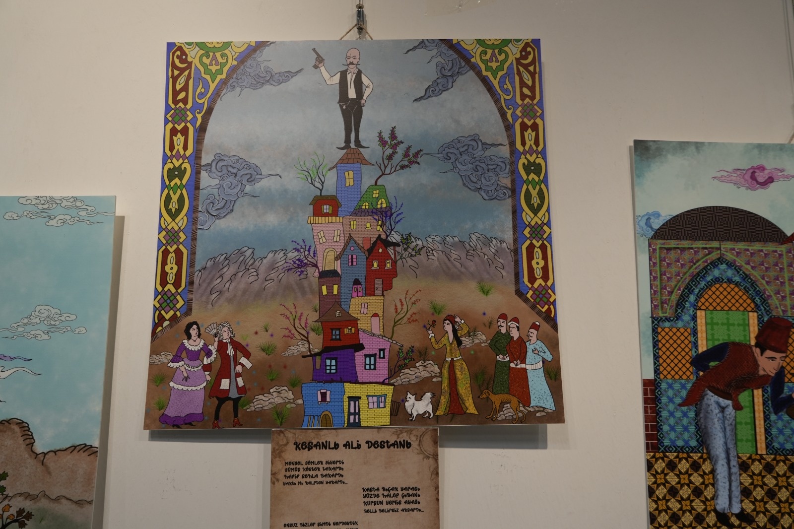 Gümüşhane’de polis memurlarından ‘Polisin Sanat Yönü’ sergisi 3