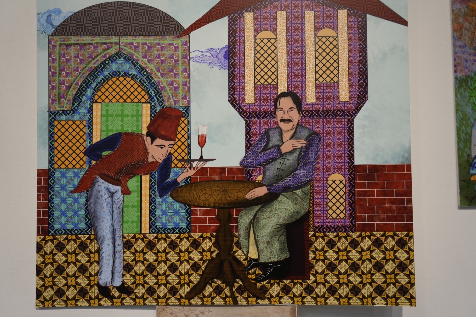 Gümüşhane’de polis memurlarından ‘Polisin Sanat Yönü’ sergisi 4