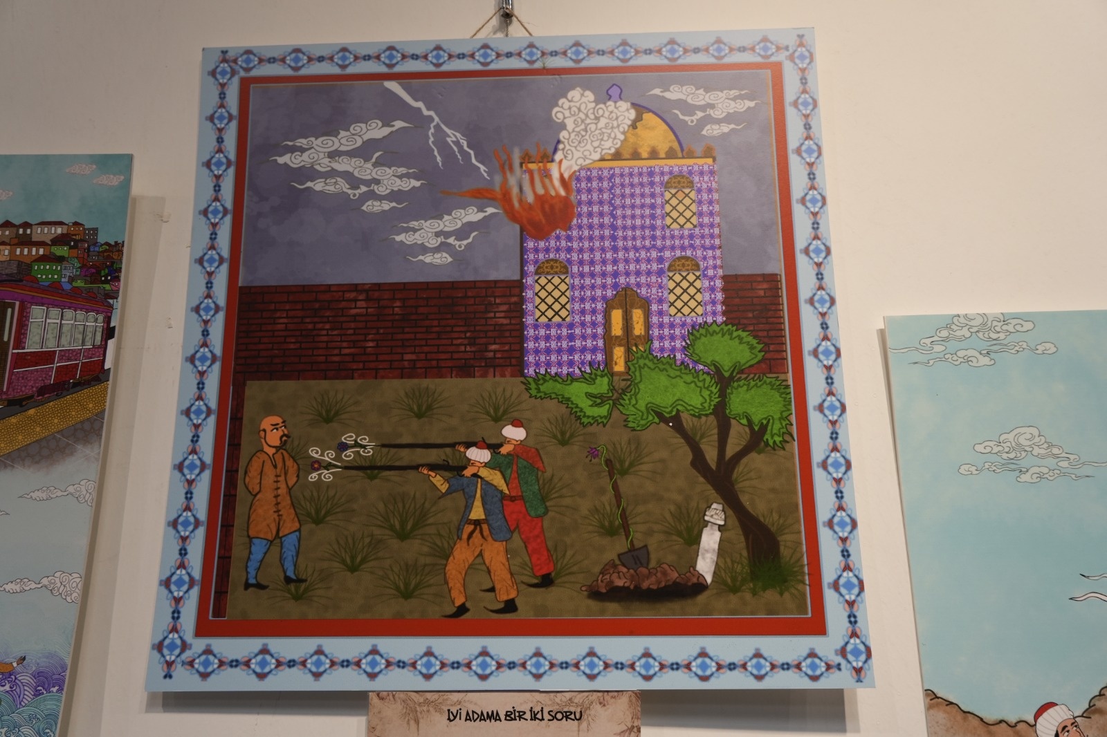 Gümüşhane’de polis memurlarından ‘Polisin Sanat Yönü’ sergisi 10