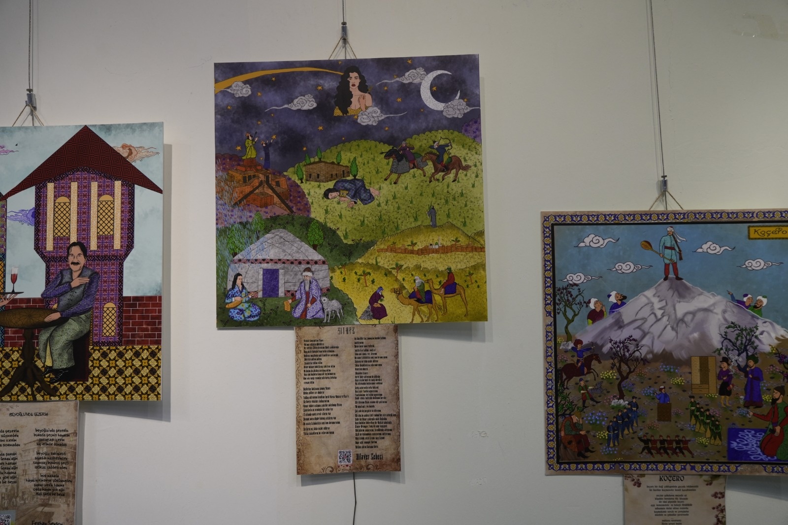 Gümüşhane’de polis memurlarından ‘Polisin Sanat Yönü’ sergisi 5