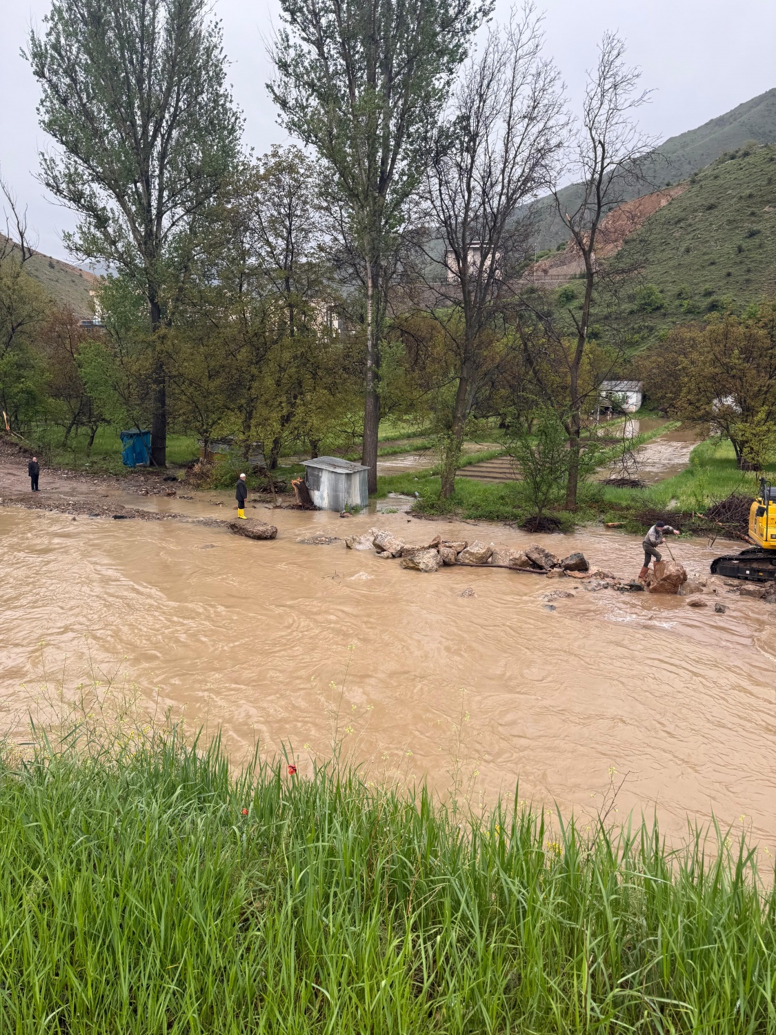 Dere Islahı Bahçeleri Vurdu: Harşit Çayı Taştı, Vatandaş Mağdur Oldu 8