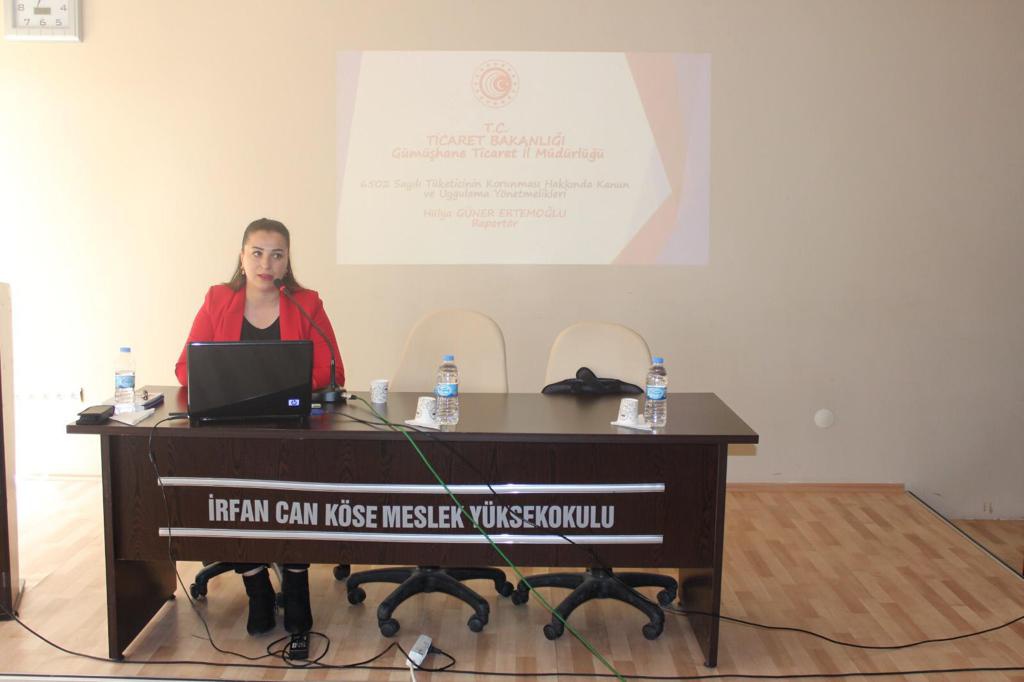 GÜ’de “Bilinçli Tüketim ve Tüketici Hakları” anlatıldı 1