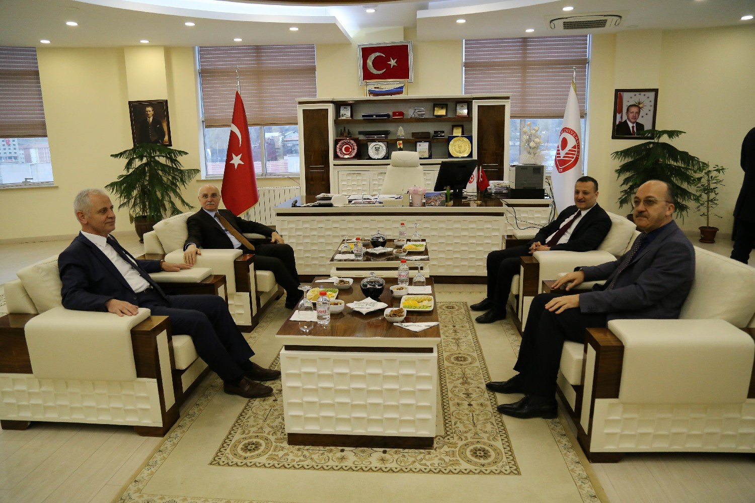 İçişleri Bakan Yardımcısından Rektör Zeybek’e ziyaret 5