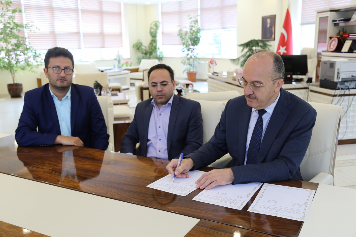 GÜ ve İran Bonab Üniversitesi arasında işbirliği anlaşması imzalandı 2