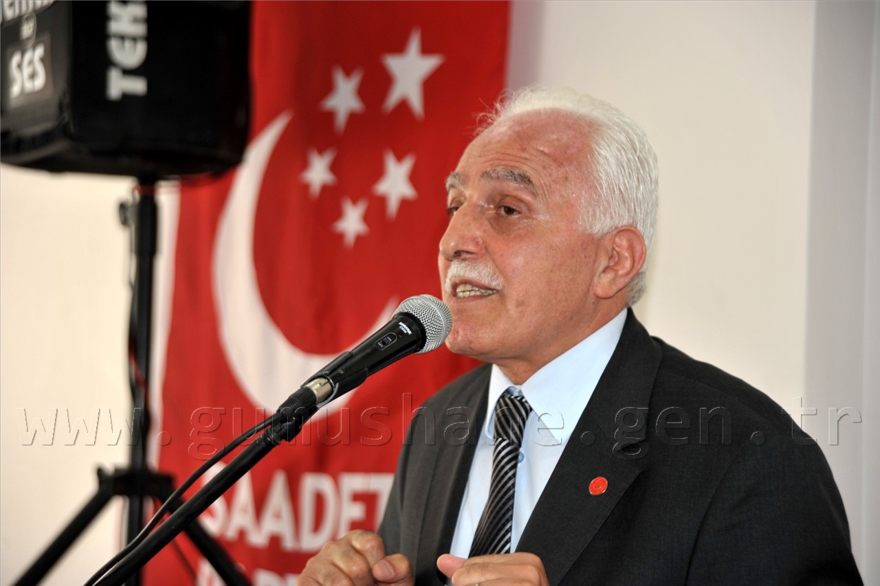 SP Genel Başkanı Kamalak Gümüşhane'de 8