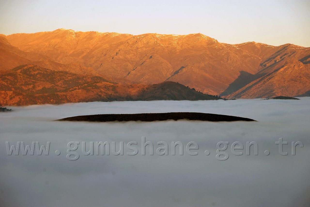 Gümüşhane'de Sis Denizi Manzaraları 3