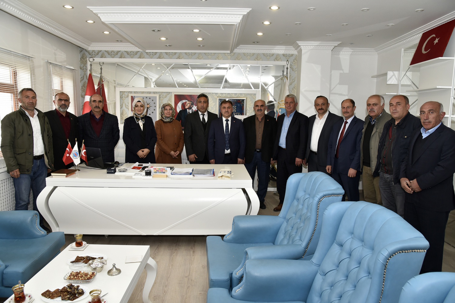 Başkan Çimen’den Belediye Başkanlarına tebrik ziyareti 23