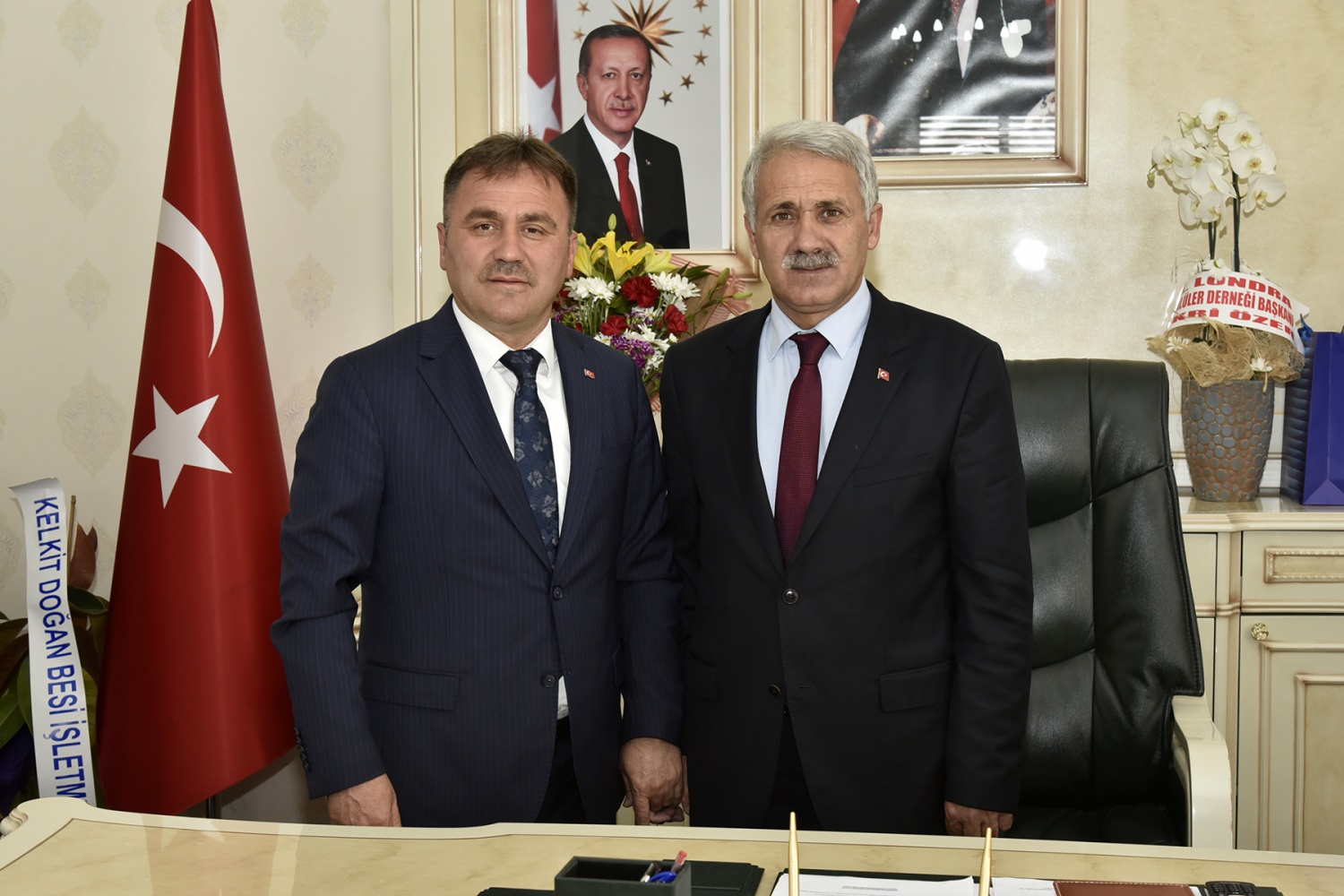 Başkan Çimen’den Belediye Başkanlarına tebrik ziyareti 17