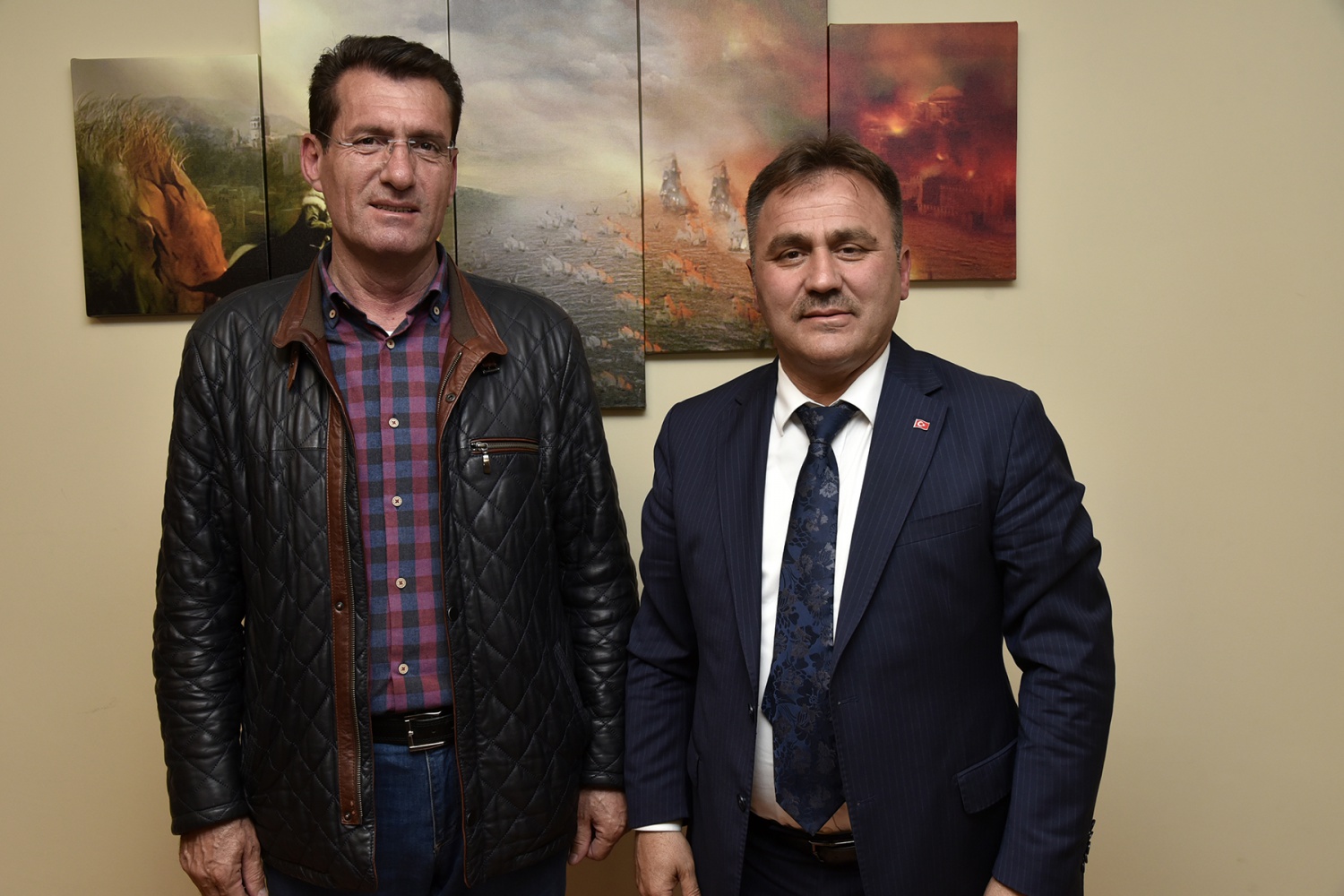 Başkan Çimen’den Belediye Başkanlarına tebrik ziyareti 25