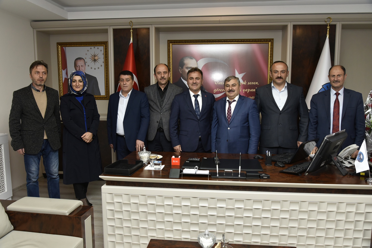 Başkan Çimen’den Belediye Başkanlarına tebrik ziyareti 20