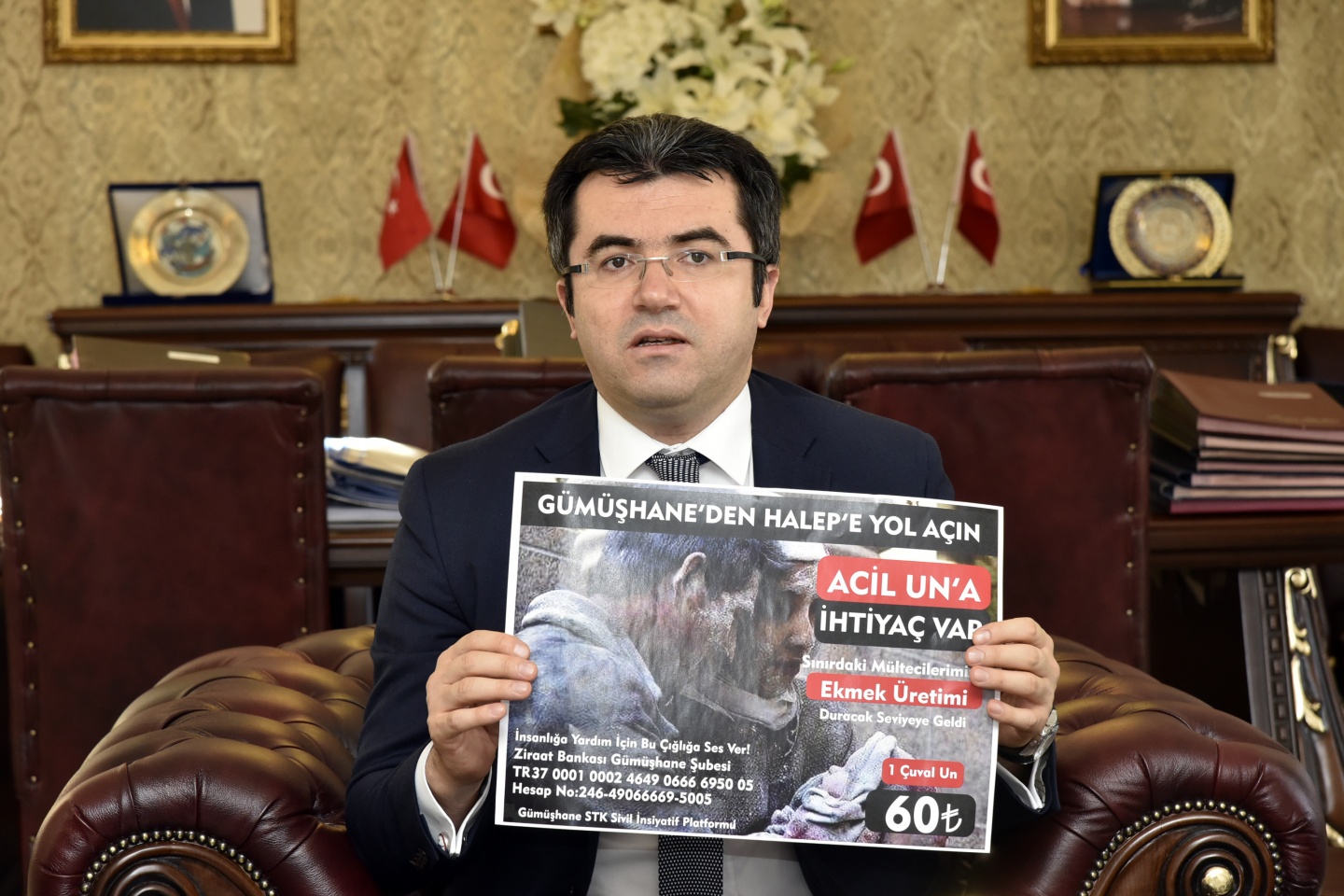 ‘Gümüşhane’den Halep’e yol açın’ kampanyası başladı 1