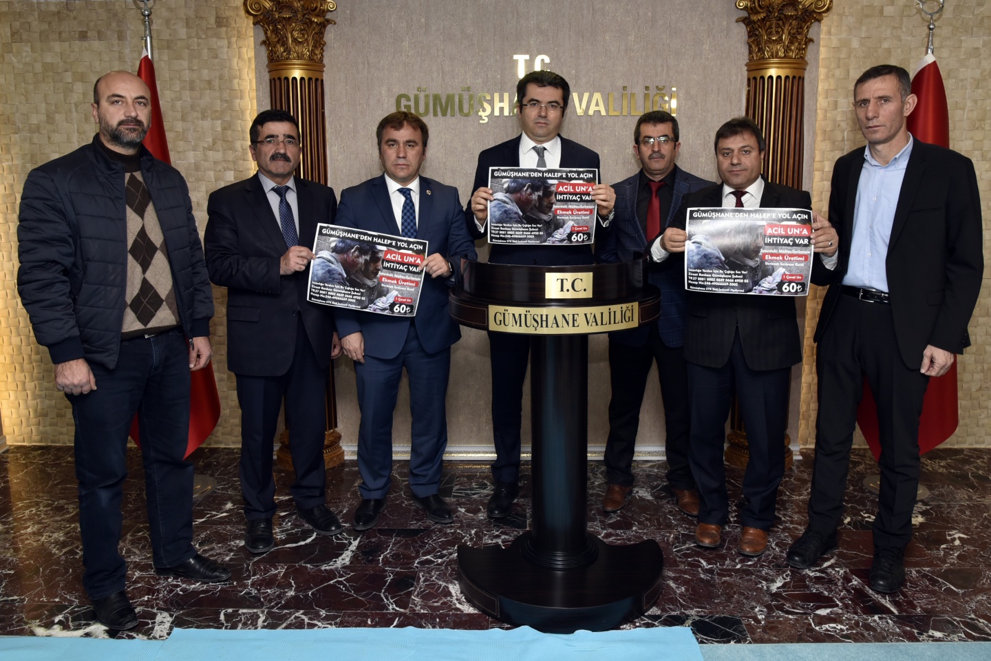 ‘Gümüşhane’den Halep’e yol açın’ kampanyası başladı 2