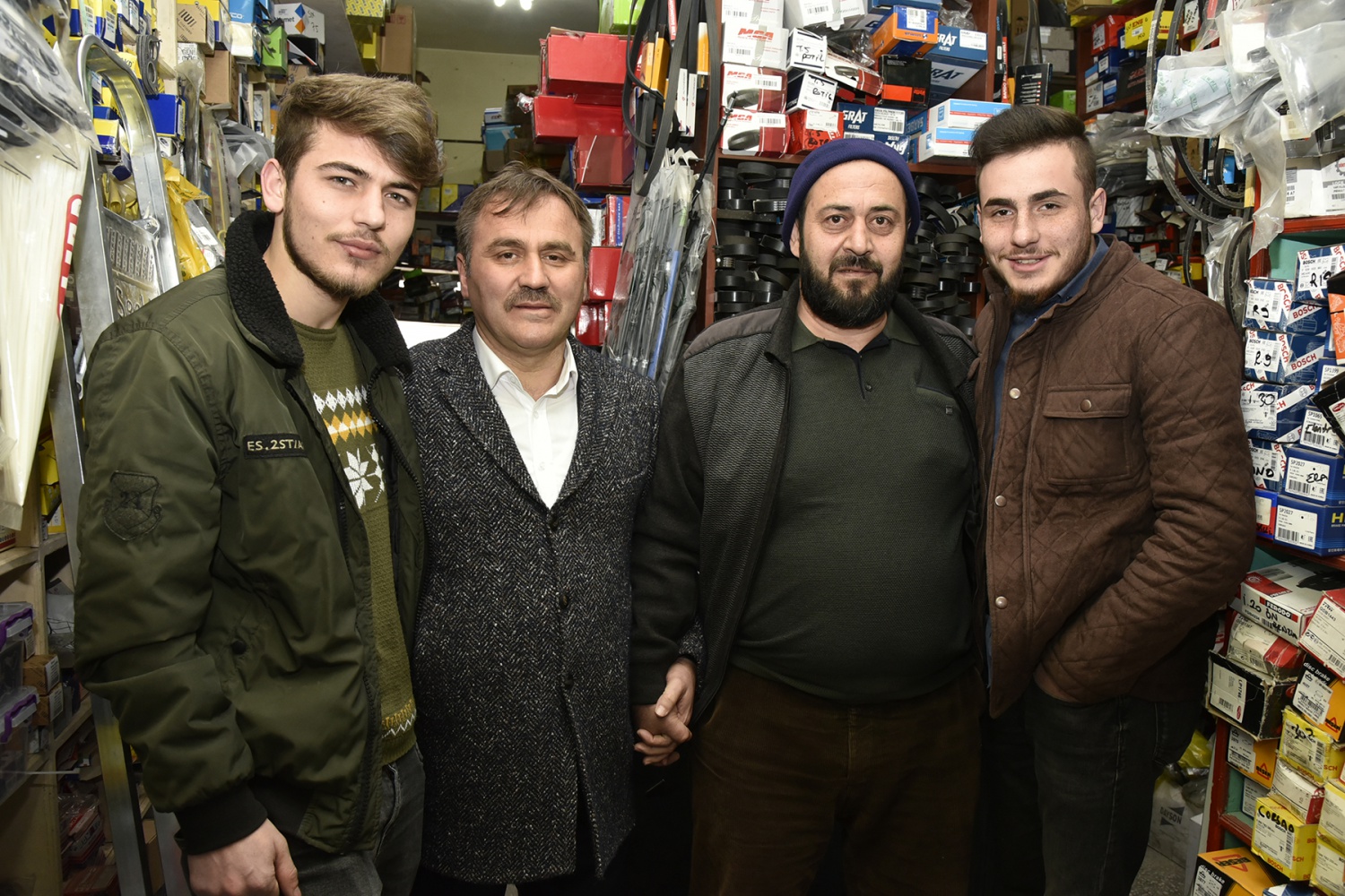 Başkan Çimen sanayi esnafını ziyaret etti 1