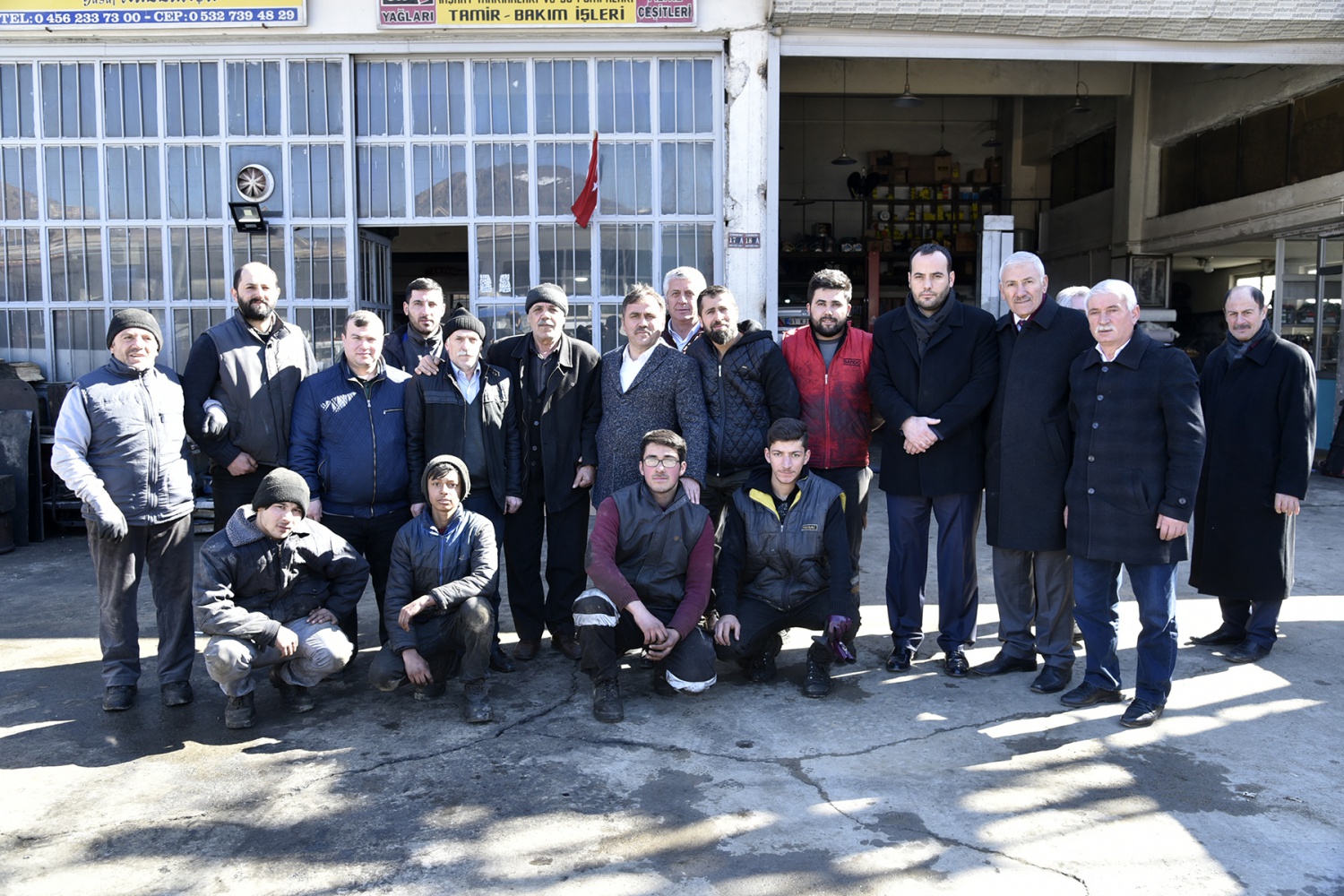 Başkan Çimen sanayi esnafını ziyaret etti 8