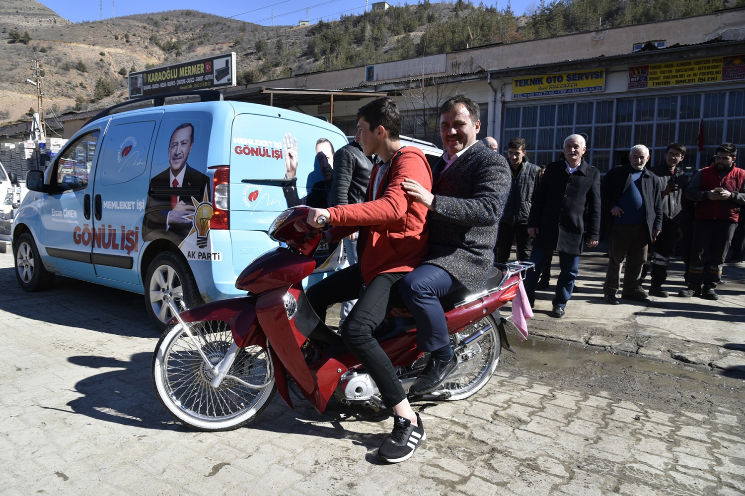 Başkan Çimen sanayi esnafını ziyaret etti 6