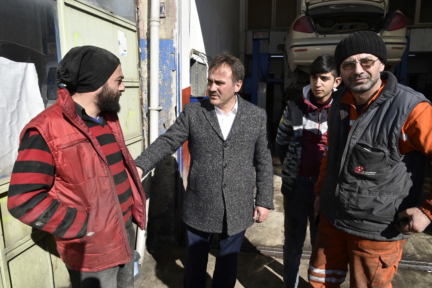 Başkan Çimen sanayi esnafını ziyaret etti 11