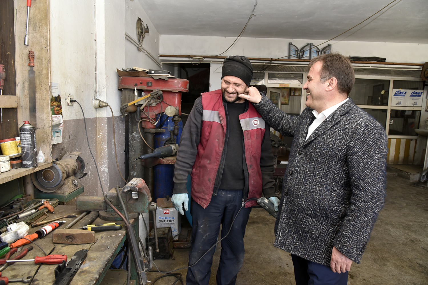 Başkan Çimen sanayi esnafını ziyaret etti 10