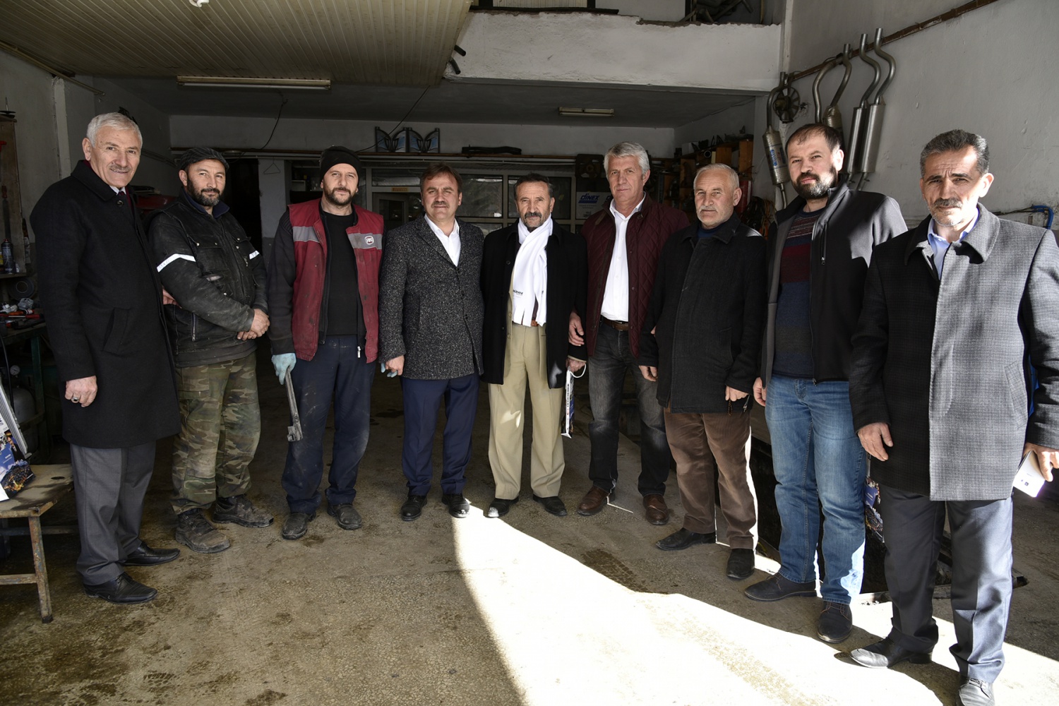 Başkan Çimen sanayi esnafını ziyaret etti 13