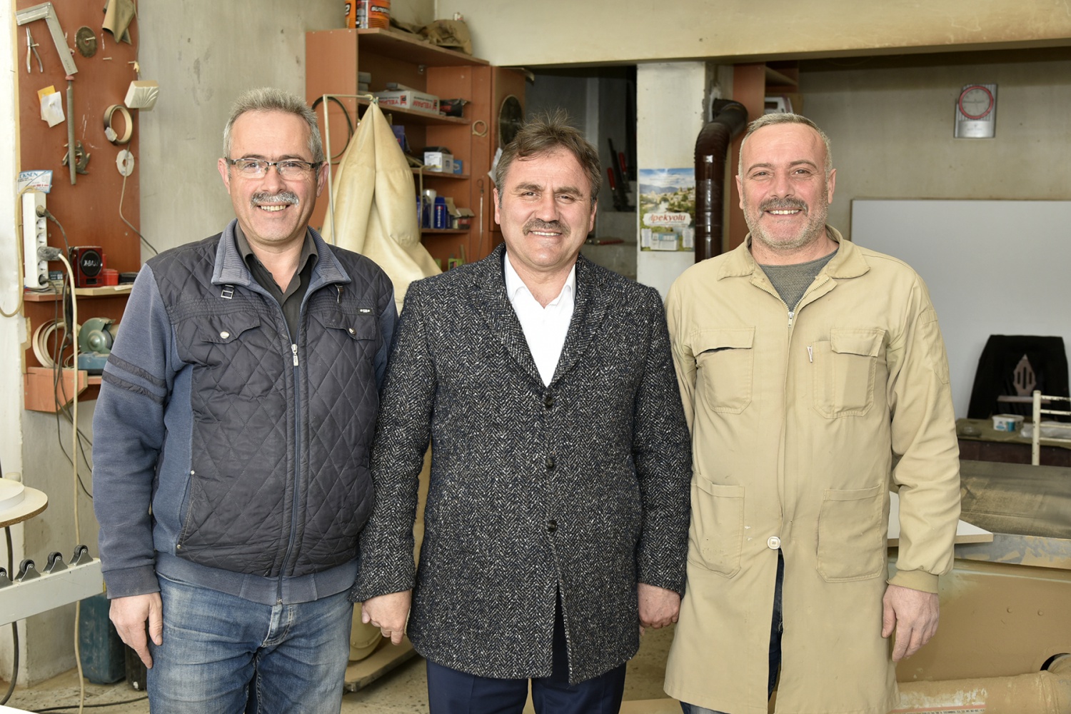 Başkan Çimen sanayi esnafını ziyaret etti 15