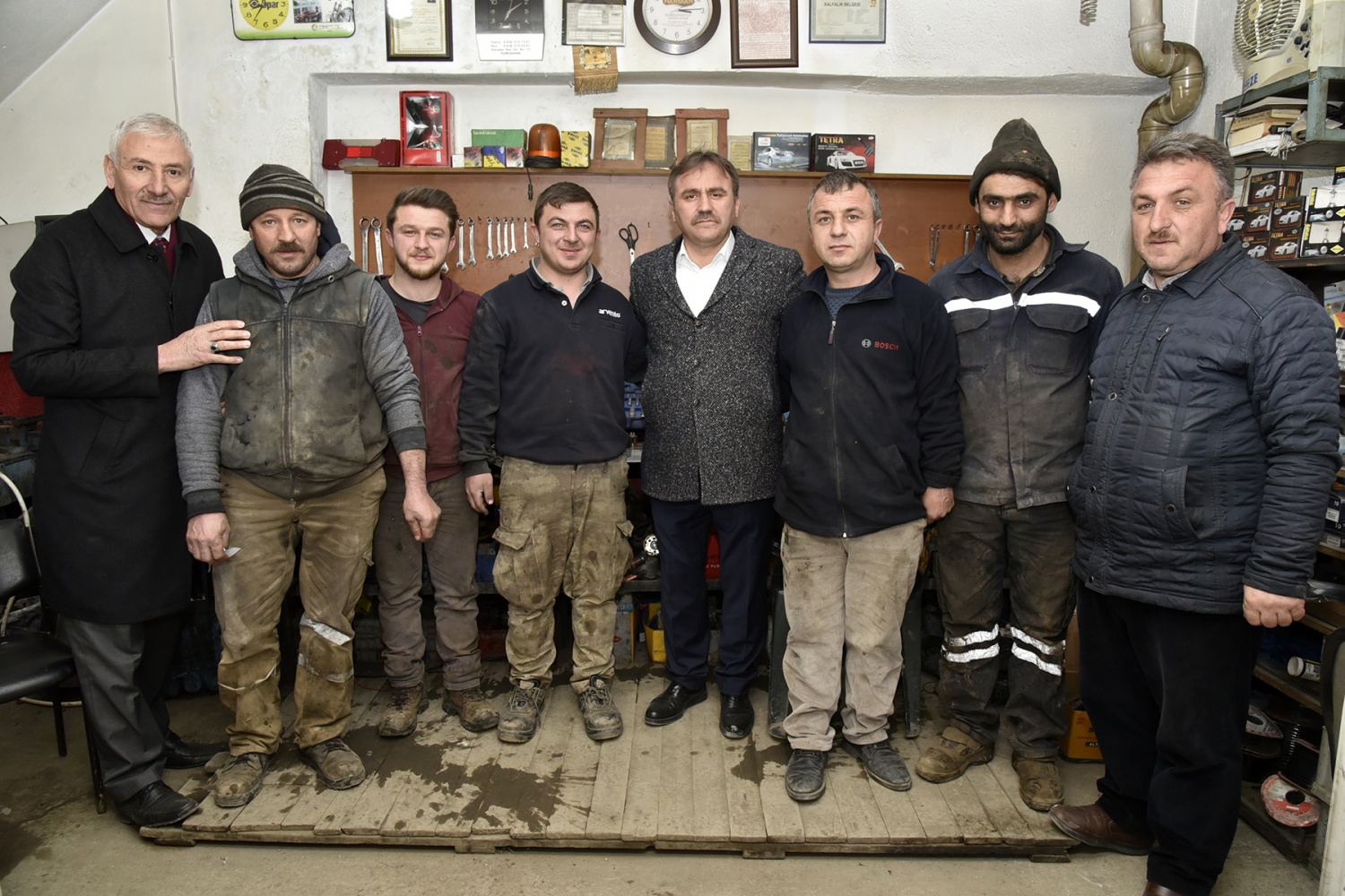 Başkan Çimen sanayi esnafını ziyaret etti 24