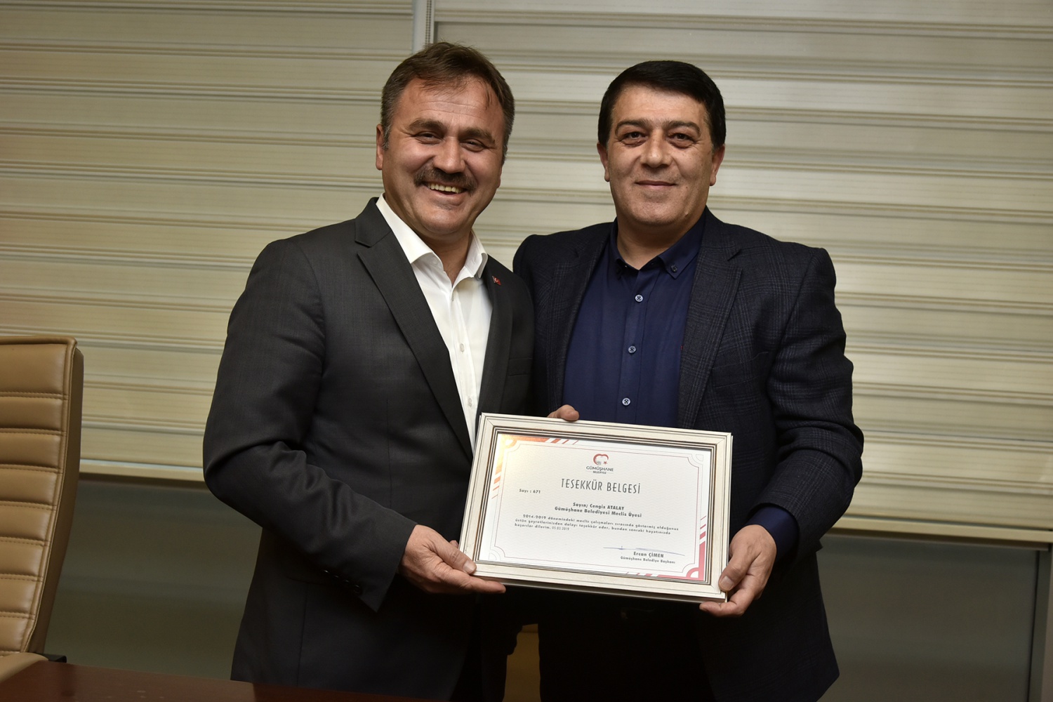 Başkan Çimen Meclis Üyelerine teşekkür etti 6