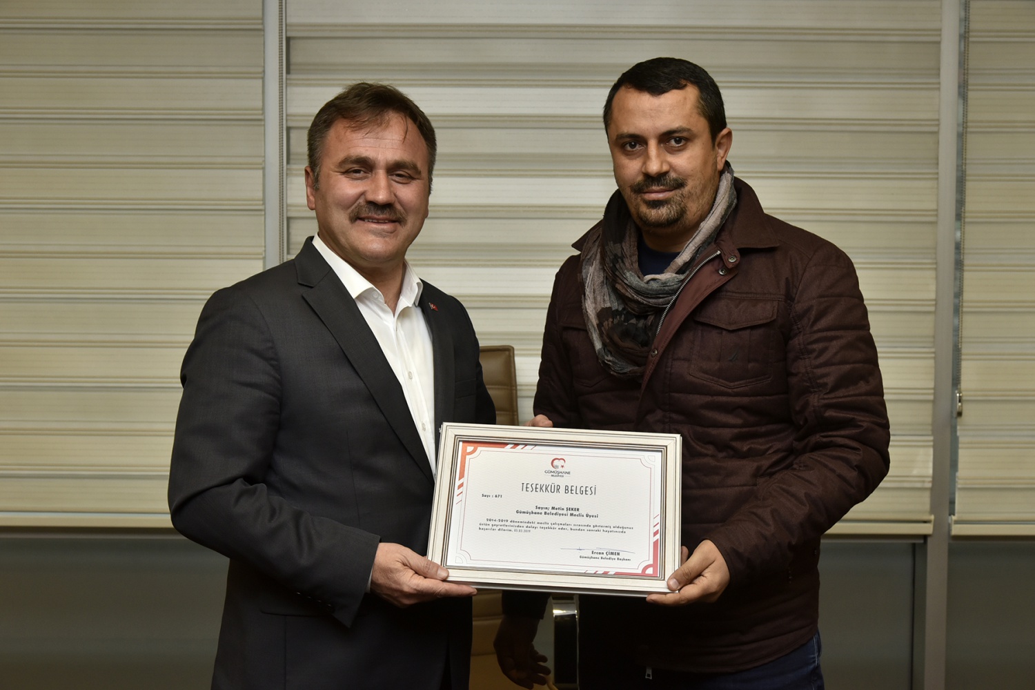 Başkan Çimen Meclis Üyelerine teşekkür etti 5