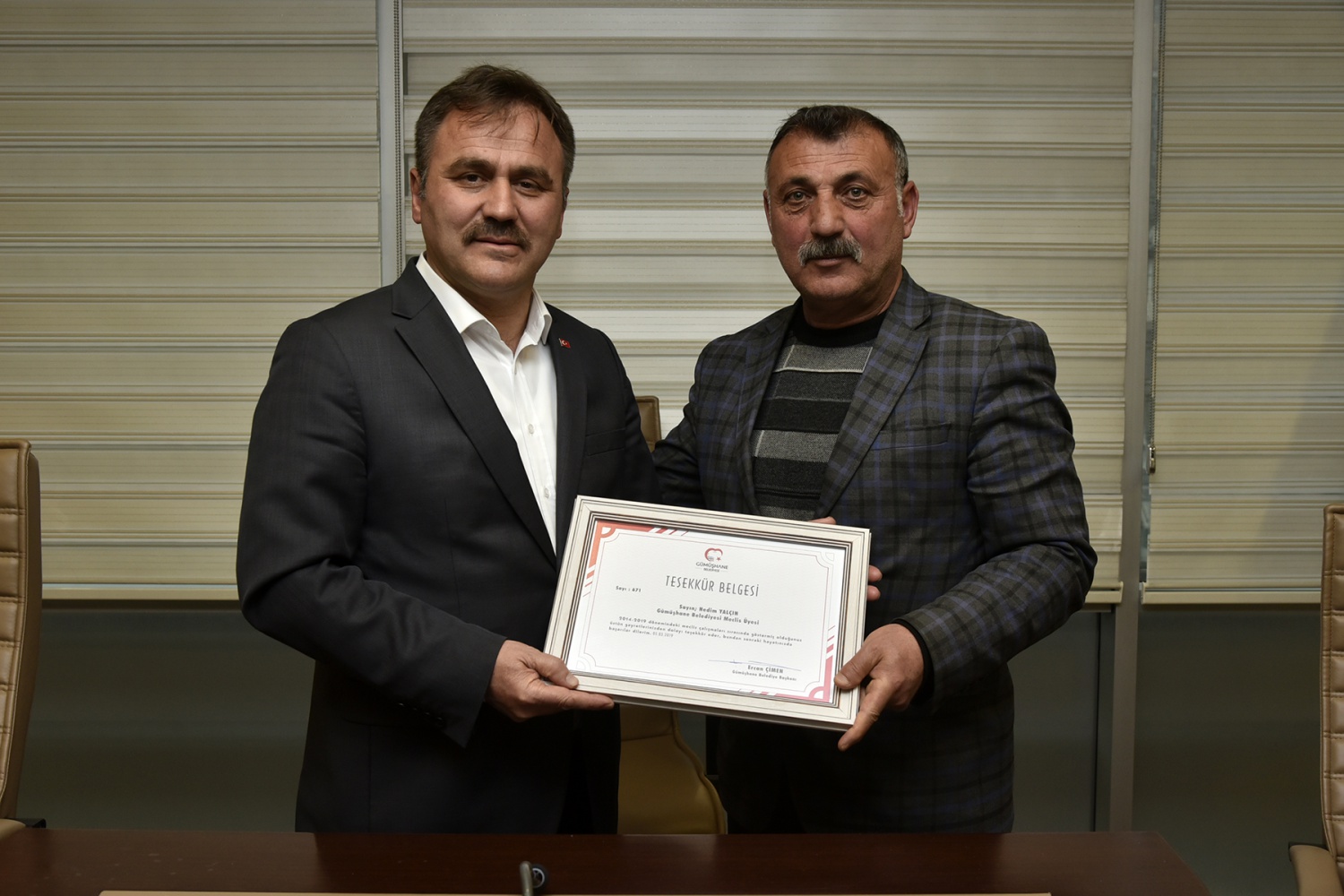 Başkan Çimen Meclis Üyelerine teşekkür etti 9