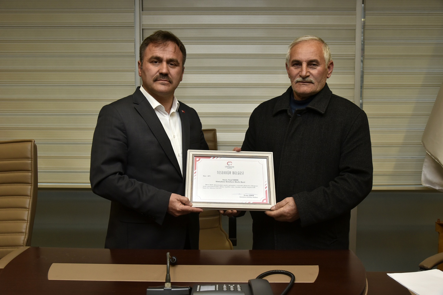 Başkan Çimen Meclis Üyelerine teşekkür etti 8